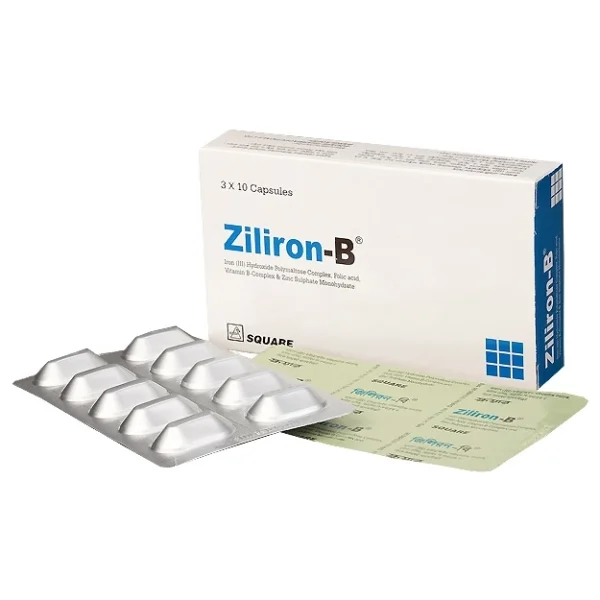 Capsul Ziliron B 30 pcs