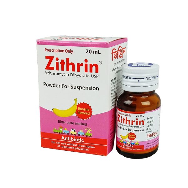 Powder For Suspension Zithrin 20ml