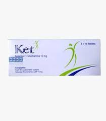 Tablet  Ket 10mg (30 Pcs)