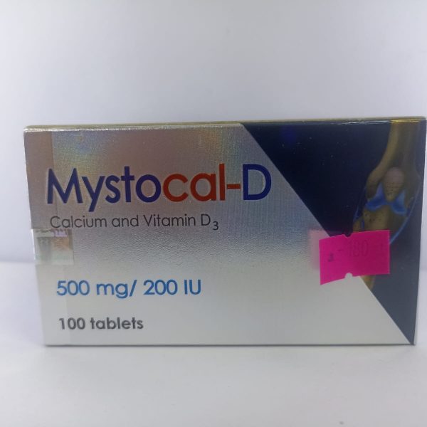 Tablet  Mystocal-D 500mg (100 Pcs)