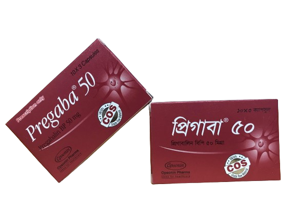 Capsule Pregaba 50mg (30 Pcs)