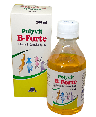 Syrup Polyvit B Forte 200ml (1 Pcs)