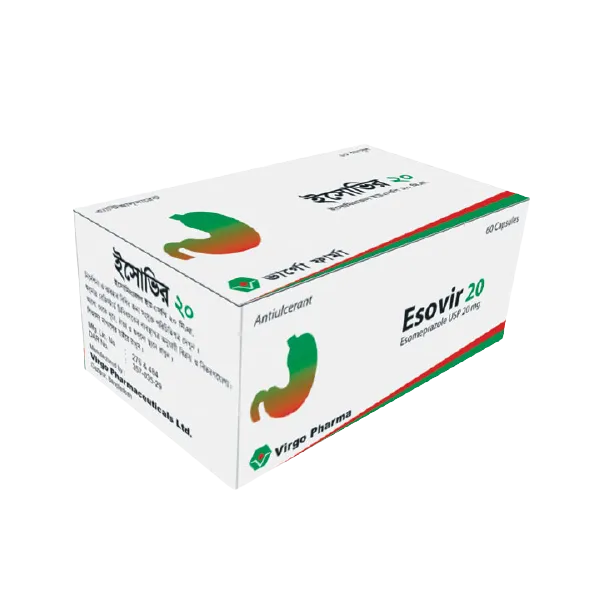Capsule Esover 20mg (60 Pcs)