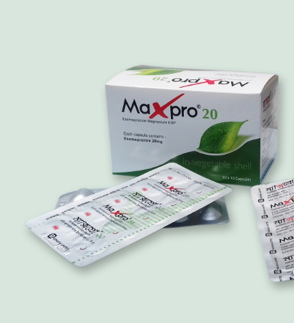 Capsule Maxpro (Cap) 20mg (140 Pcs)