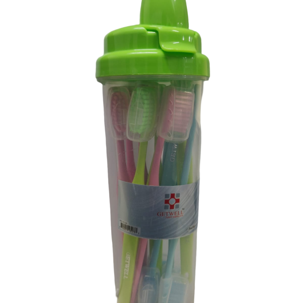 Tooth Brush Get Well Tooth Brush Jar (MRP-360) 12 Pcs