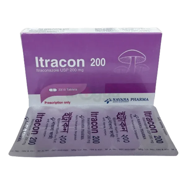 Tablet  Itracon 200 mg (30 Pcs)