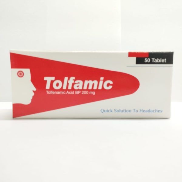 Tablet  Tolfamic 200 mg (50 Pcs)