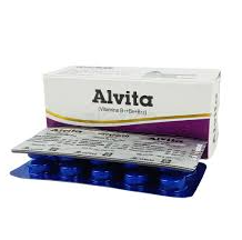 Tablet  Alvita (MRP 350) 100mg+200mg+200mcg (50 Pcs)