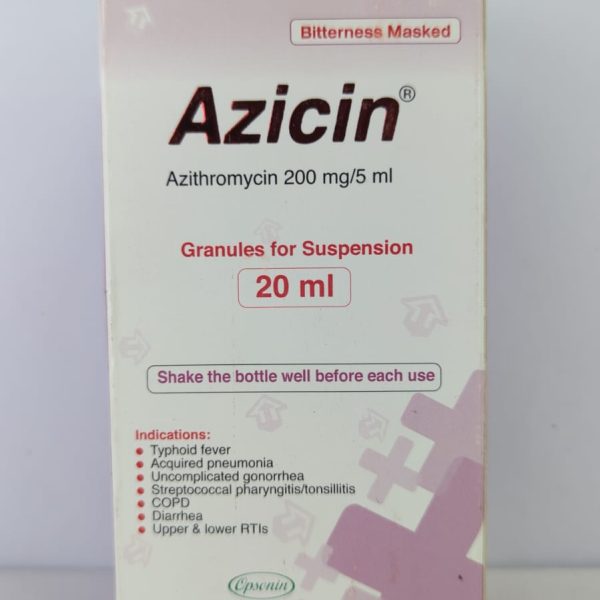 Syrup Azicin 200 mg/5 ml 20ml (1 pcs)