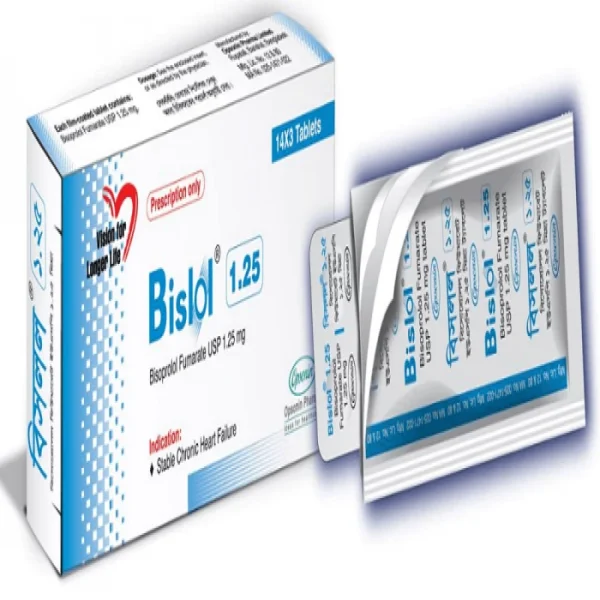 Tablet  Bislol 1.25mg (42 Pcs) (mrp 168)