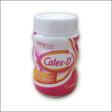 Tablet  Calex-D (Pot) 500mg+200iu (30 Pcs)