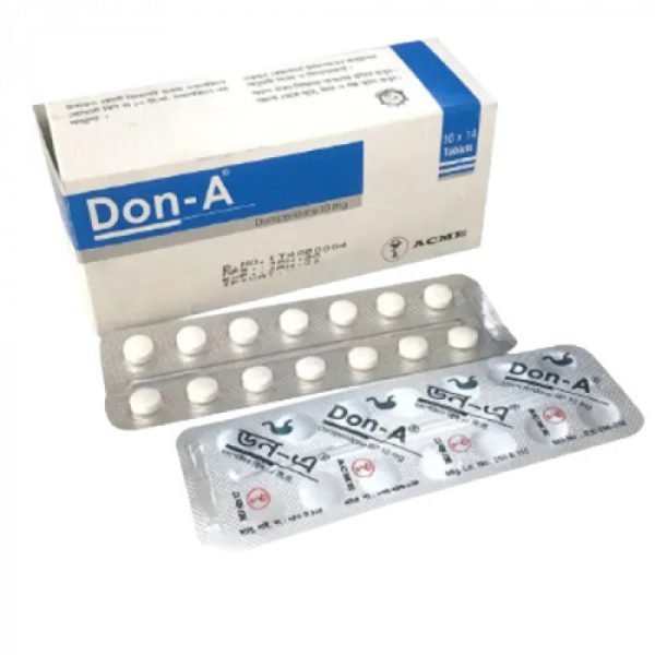 Tablet  Don-A (MRP 483) 10mg (140 Pcs)