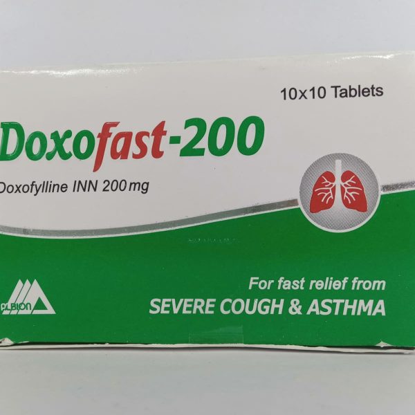 Tablet  Doxofast 200mg (100 Pcs)
