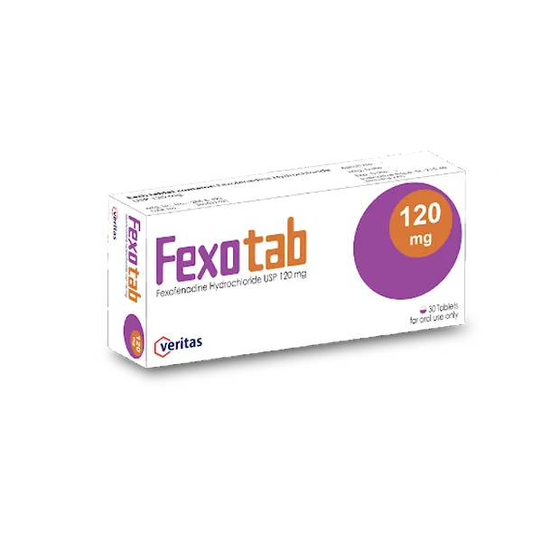 Tablet  Fexotab 120mg (30 Pcs)