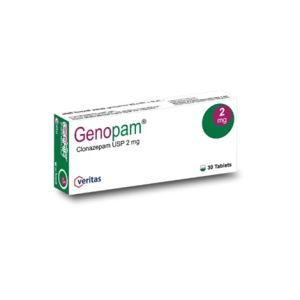 Tablet  Genopam (30 Pcs Box) 2 mg