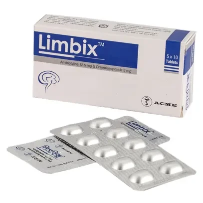 Tablet  Limbix (MRP 12.5mg+5mg (50 pcs)