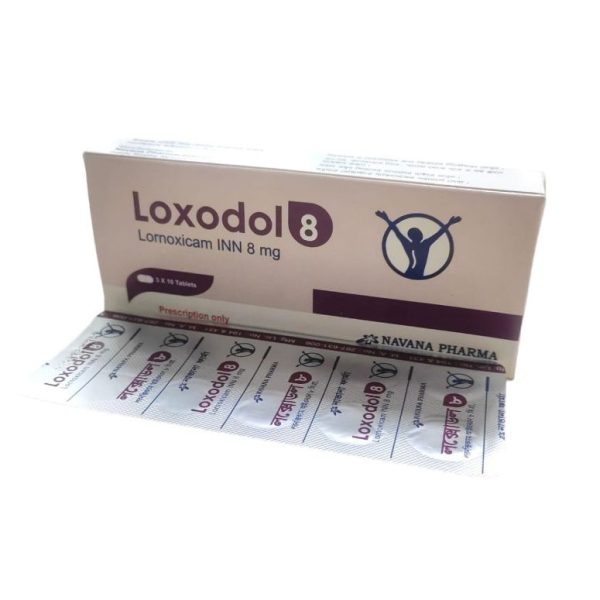 Tablet Loxodol 8mg