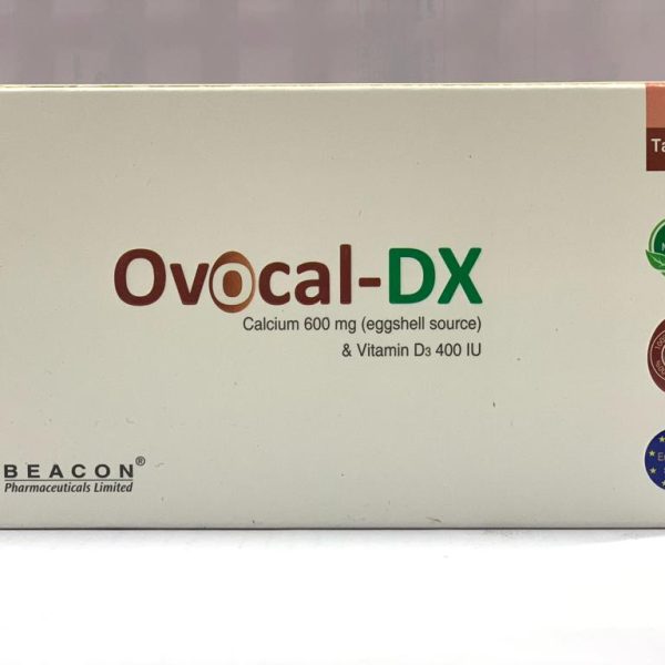 Tablet  Ovocal-DX (MRP 510) 600mg+400IU (30 Pcs)