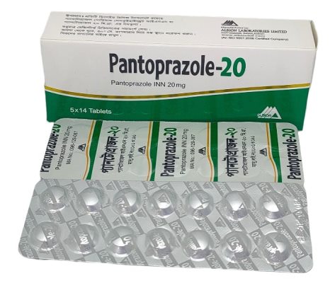 Tablet  Pantoprazole (Albion) 20mg (70 Pcs)