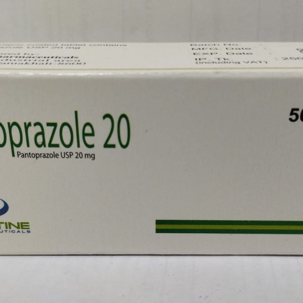 Tablet  Pantoprazole (Pristine) (Mrp 250) 20mg (50 Pcs)