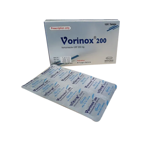 Tablet  Vorinox 200mg (10 Pcs)