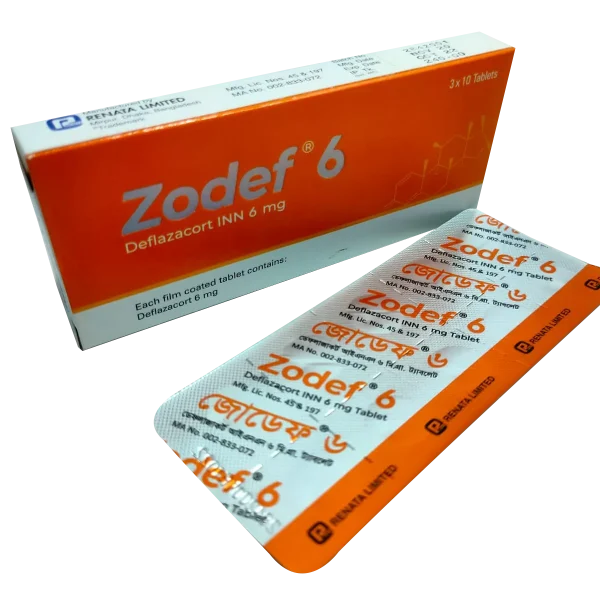 Tablet Zodef 6 mg (30 pcs)