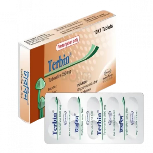 Tablet  Terbiver (MRP 500) 250 (10 Pcs)