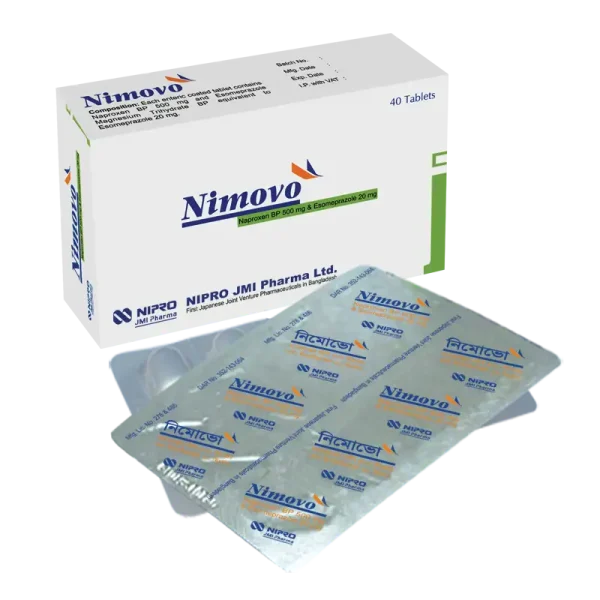 Tablet  Nimovo 500+20 mg(40 Pcs)