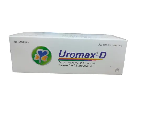 Capsule Uromax D (MRP 690) 0.4mg+0.5mg (30 Pcs)