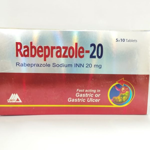 Tablet  Rabeprazole 20mg (50 Pcs)