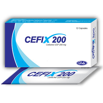 Capsule Cefix 200mg (12 Pcs)