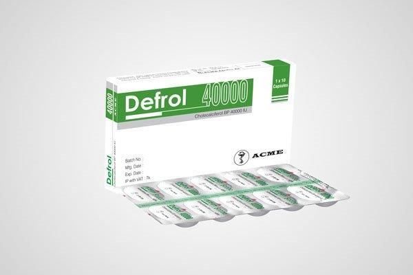 Capsule Defrol 40000IU (10 Pcs)