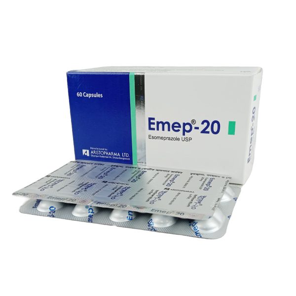 Capsule Emep (MRP 480) 20mg (60 Pcs)