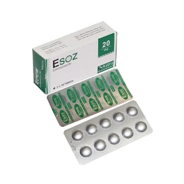 Capsule Esoz 20mg (60 Pcs)