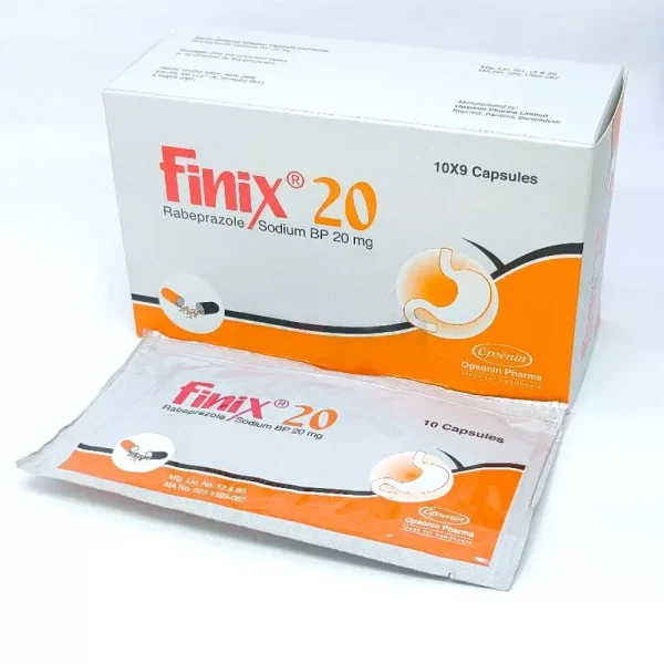 Capsule Finix (MRP 720) 20mg (90 pcs)