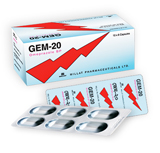 Capsule Gem 20 mg(100 Pcs)