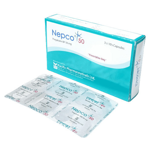 Capsule Nepco (MRP 450) 50mg (30 Pcs)