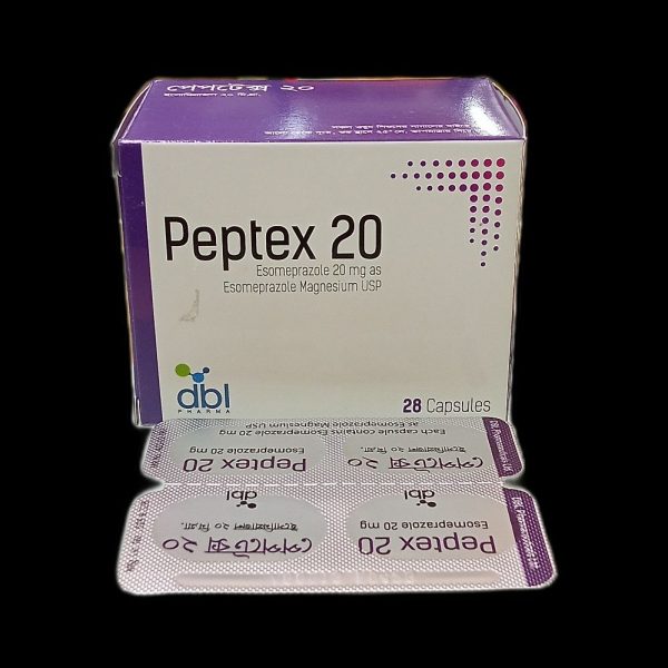 Capsule Peptex 20 (MRP 320) 20mg (40 Pcs)