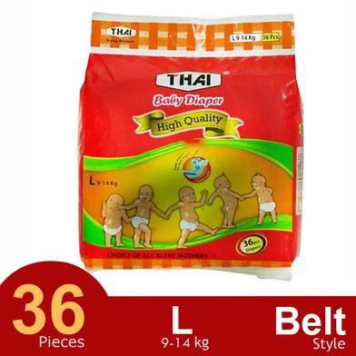 Diaper Thai Belt Diaper (Large) 36 Pcs