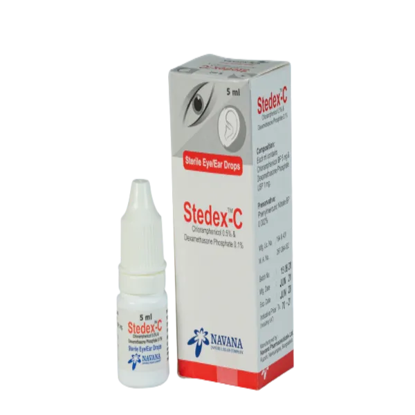 Eye/Ear Drops Stedex-C 0.5% & 0.1% (5 ml)