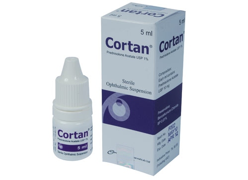 Eye Drop Cortan 1% 5ml