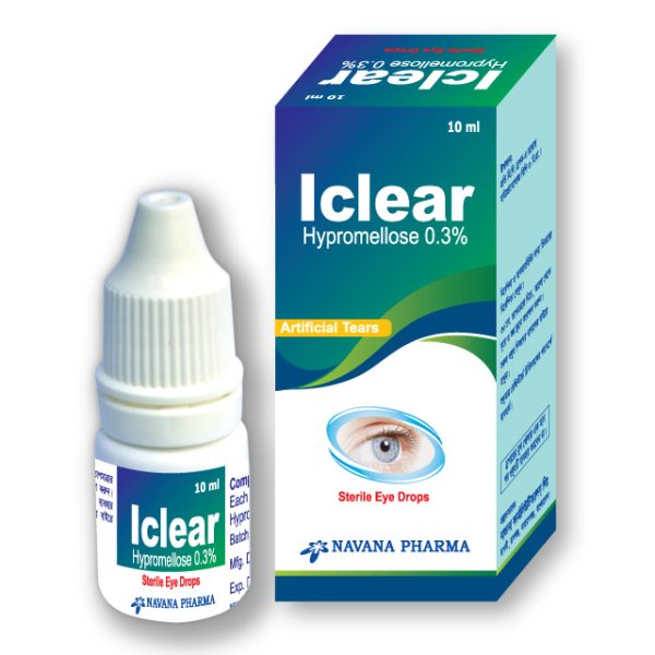 Eye Drop Iclear 0.3% (10 ml) 1 Pcs