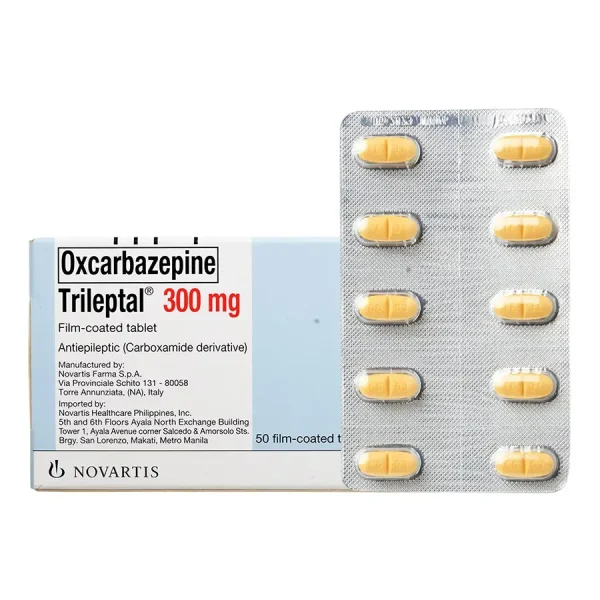 Film Coated Tablet Trileptal (MRP 1003) 300 mg (50 Pcs)