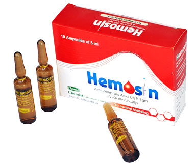 Injection Hemosin 1 gm/5 ml