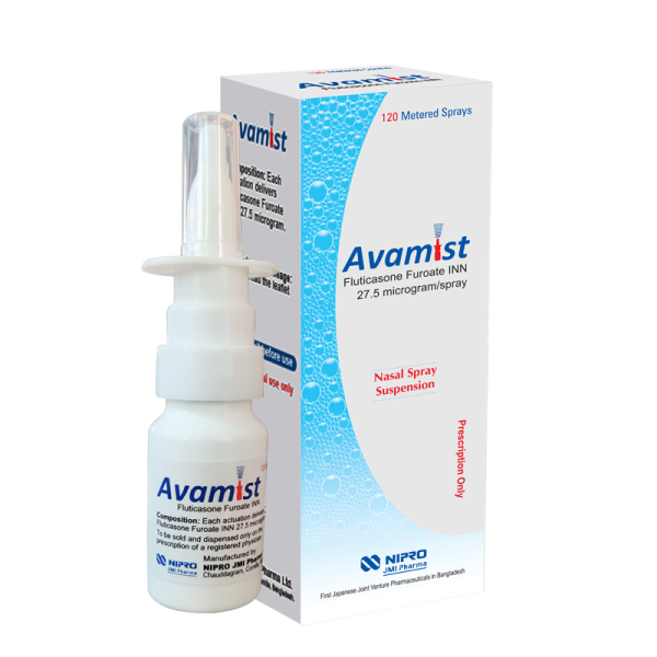 Nasal Spray Avamist (MRP 275) 27.5mcg/spray (1 Pcs)