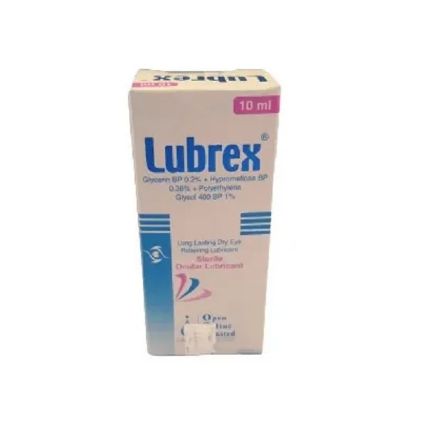 Eye Drop Lubrex 0.2%+0.36%+1% 10ml