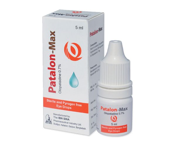 Opthalmic Suspension Patalon Max 0.7% 5 ml