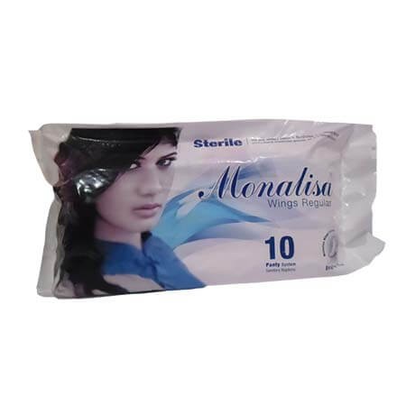 Pads Monalisa Sanitary Napkin (Panty System) (10 Pads)