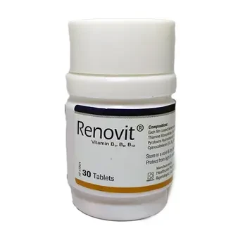 Pot (Tablet) Renovit (MRP 270) 100mg+200mg+200mcg