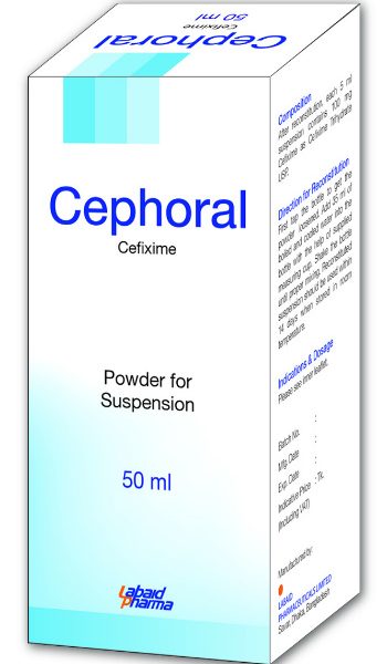 Powder For Suspension Cephoral(MRP 145) 37.5 ml